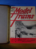 HO Model Trains Volume 5 1952-1953 HO Monthly Suckert style binder