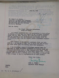 Baltimore and Ohio Railroad 1940s Railroad Equipment Agreement & Receipts
