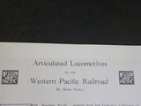 Western Pacific Articulated Locomotives Pacific Railway