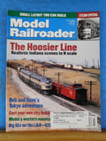 Model Railroader Magazine 2001 July Hoosier Line Cast City buildings Western Mtn