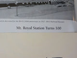The Sentinel B&O HS 1996 Summer Double issue Mt Royal Station Mather stock cars