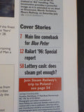 Steam Railway #198 1996 October Main Line come back for BLue Peter
