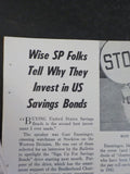 Southern Pacific Bulletin 1954 May Charter Member Bond Buyers