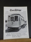Rail & Wire #148 1994 July Railfan Weekend September 3-5 Illinois Railway Museum