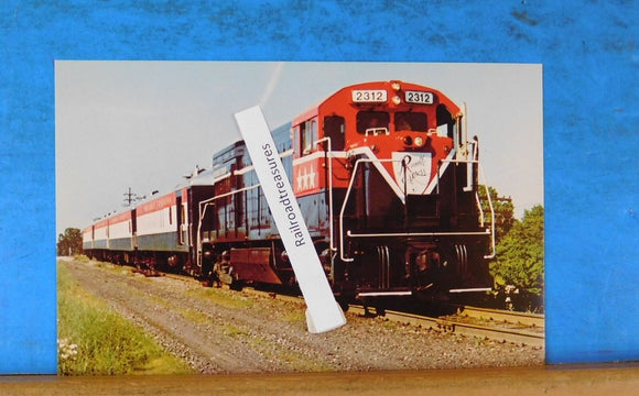 Postcard Delaware and Hudson Railway Company’s Preamble Express Unit Number 2312