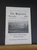 Repertory, The Vol 1 No 1 1924 December The Cheshire Railroad Engine