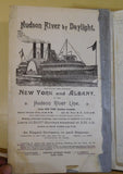 New York Central & Hudson River RR Summer Resorts and Excursion Routes MAP