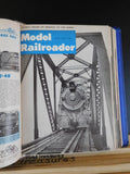 Model Railroader Magazine Complete year in MR blue binders 1964  12 issues