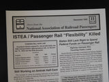News from the National Association of Railroad Passengers 1995 COMPLETE YEAR Lot