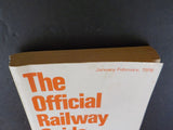 Official Railway Guide North American Freight Service Edition 1976 January Febru