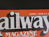 Railway Magazine 1990 April Tale of 2 Deltics Art of David Weston ECML more spee