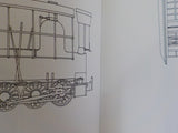 Antique Locomotives Coloring Book 43 outstanding drawings