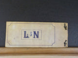 Louisville & Nashville RR Alabama & Florida Division Condensed Profile Map L&N
