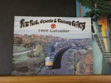 Ontario & Western O&W Calendar lot of 10 1987-1999 Not complete   WRITING