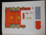 Easy-to-Make Train  by A.G. Smith Dover Publications Cardstock