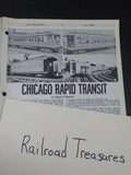 ERA Headlights 1949 June Weekend in Chicago Rapid Transit Freight Subway Tunnel