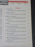 Model Builder 1947 April Lionel Magazine Chicken car Conestoga covered wagon