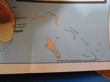 Map Union Pacific Railroad 1994 UP & Connecting Short Lines