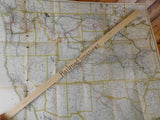 Chicago Burlington & Quincy Railroad Company Annual Report 1927 Foldout map