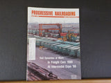 Progressive Railroading 1988 April Rail dynamics at work Freight cars Intermodal