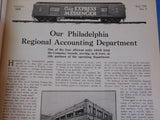 Express Messenger 1924 July Vol 7 #1 - June 1926 V8 #12 American Railway Exp Co