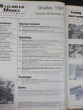 Railroad Model Craftsman Magazine 1987 October Logging incline Detail LNE FA1 VA