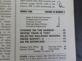 Trains Magazine 1986 March Indiana Harbor Belt