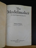 Modelmaker Magazine Bound Volume 16 October 1938 - September 1939 6 issues compl