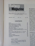 Railway Magazine 1967 February Tartan Arrow Takes to the Rails Tunnel under the