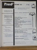 Rail Miniature Flash 118 1972 Septembre La motorisation du wagon-grue Fleischman