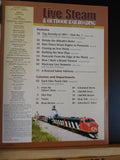 Live Steam Magazine 2005 July August  & Outdoor Railroading  Retube Mikado Boile