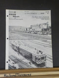 Extra 2200 South #61 1977 July Aug Sep Train Master Roster and Drawings