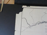 Map Reading Company System 1951 Folded fragile