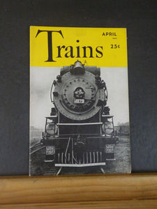 Trains Magazine 1943 April Baltimore Belt line Helper Engines Cotton Belt L-1 SP