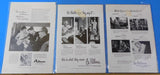 Ads Pullman Company Lot #1 Advertisements from various magazines (10)