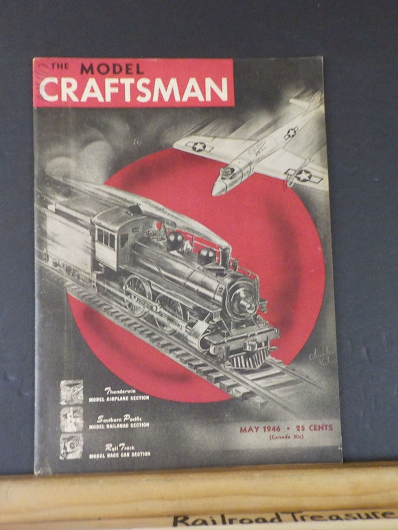 Model Craftsman RMC 1946 May Southern Pacific 4-4-0 Lighting