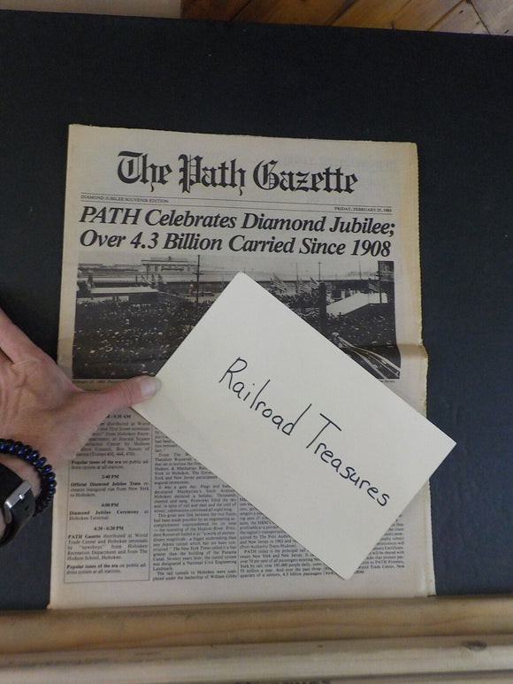 Path Gazette, The Newspaper 1983 Feb Diamond Jubilee Edition