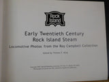 Early Twentieth Century Rock Island Steam Locomotive Photos from Roy Campbell