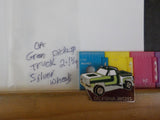 Jaycees California Green Pickup truck with silver wheels  PIN