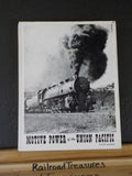 Motive Power of the Union Pacific By Kratville & Ranks w/ DJ 1959 Plan Package
