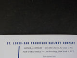 FRISCO Annual Report 1962 St. Louis San Francisco Railway Company Soft Cover