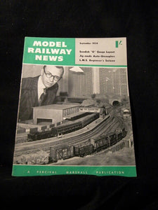 Model Railway News 1954 September Make Auto-couplers Webb Compounds