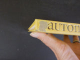 Automobile Quarterly Vol 12 #3 1974 Third Quarter Diesel Cars LeBaron Hard Cover
