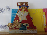 Jaycees Alabama Big A Tiger Elephant Bear Bryant 315  GREY base JUT JFR   PIN