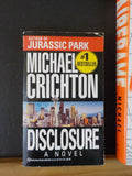 Michael Chrichton Disclosure Airframe Lot of two novels