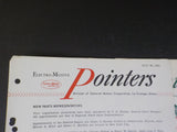 EMD Pointers 1960-196 Lot of 6 Merry Christmas Price reductions Representatives