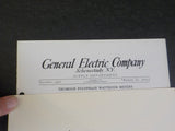 General Electric Company Supply Department Bulletin No 4762A 1911 November Thoms