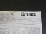 Switcher Newsletter Baltimore Society of Model Engineers  Lot of 8
