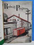 Railway Progress Bound Volume 1950 July - November 5 issues
