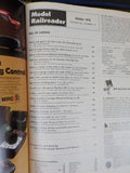 Model Railroader Magazine Complete year in MR blue binders 1979   12 issues